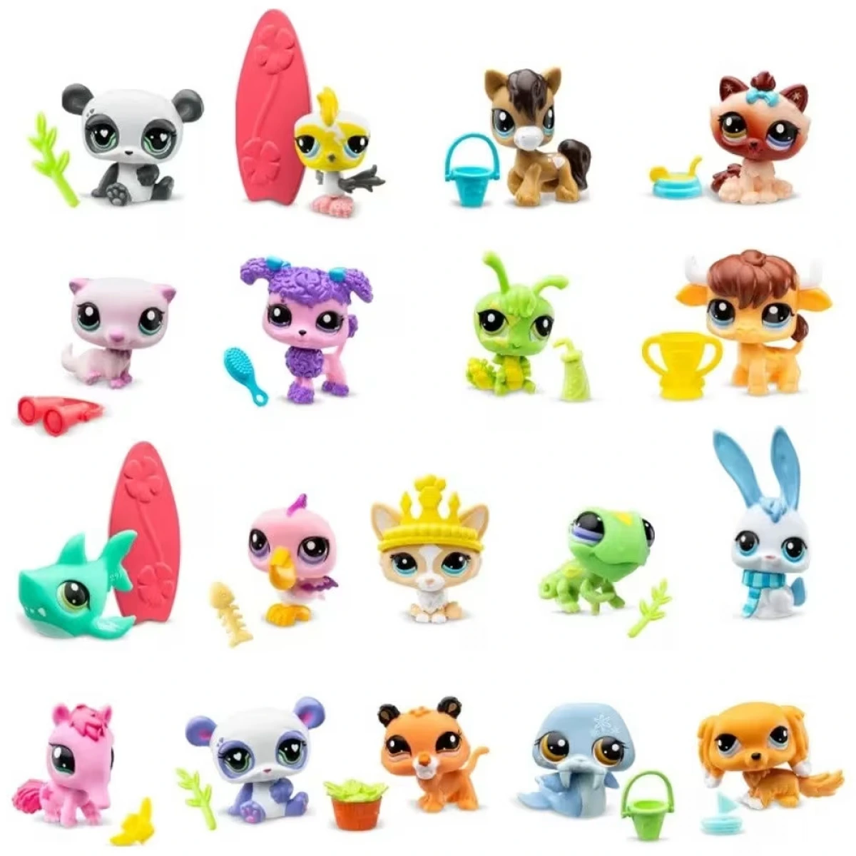 --- LITTLEST PETSHOP  BLIND BOX ΜΕ ΦΙΓΟΥΡΑ W1(18 ΣΧΕΔΙΑ) 00501