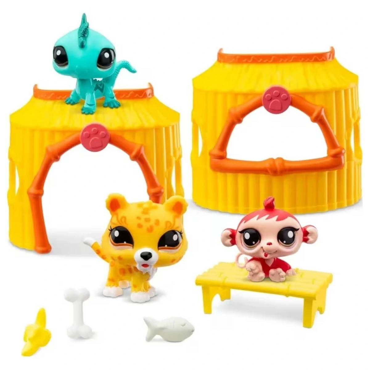--- LITTLEST PETSHOP ΦΙΓΟΥΡΕΣ 3ΤΕΜ.ΜΕ ΑΞΕΣΟΥΑΡ-ΖΟΥΓΚΛΑ BF000515