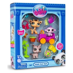 --- LITTLEST PETSHOP ΦΙΓΟΥΡΕΣ 3ΤΕΜ.ΜΕ ΑΞΕΣΟΥΑΡ-ΣΑΦΑΡΙ BF000524