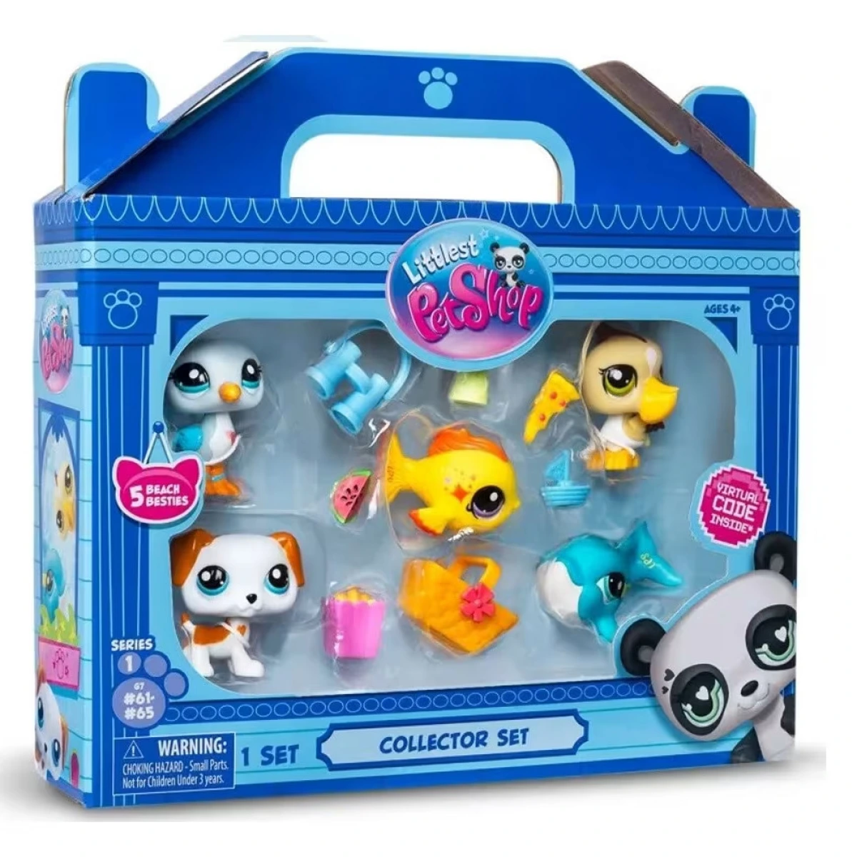 --- LITTLEST PETSHOP ΦΙΓΟΥΡΕΣ 5ΤΕΜ. ΠΑΡΑΛΙΑ BF000517