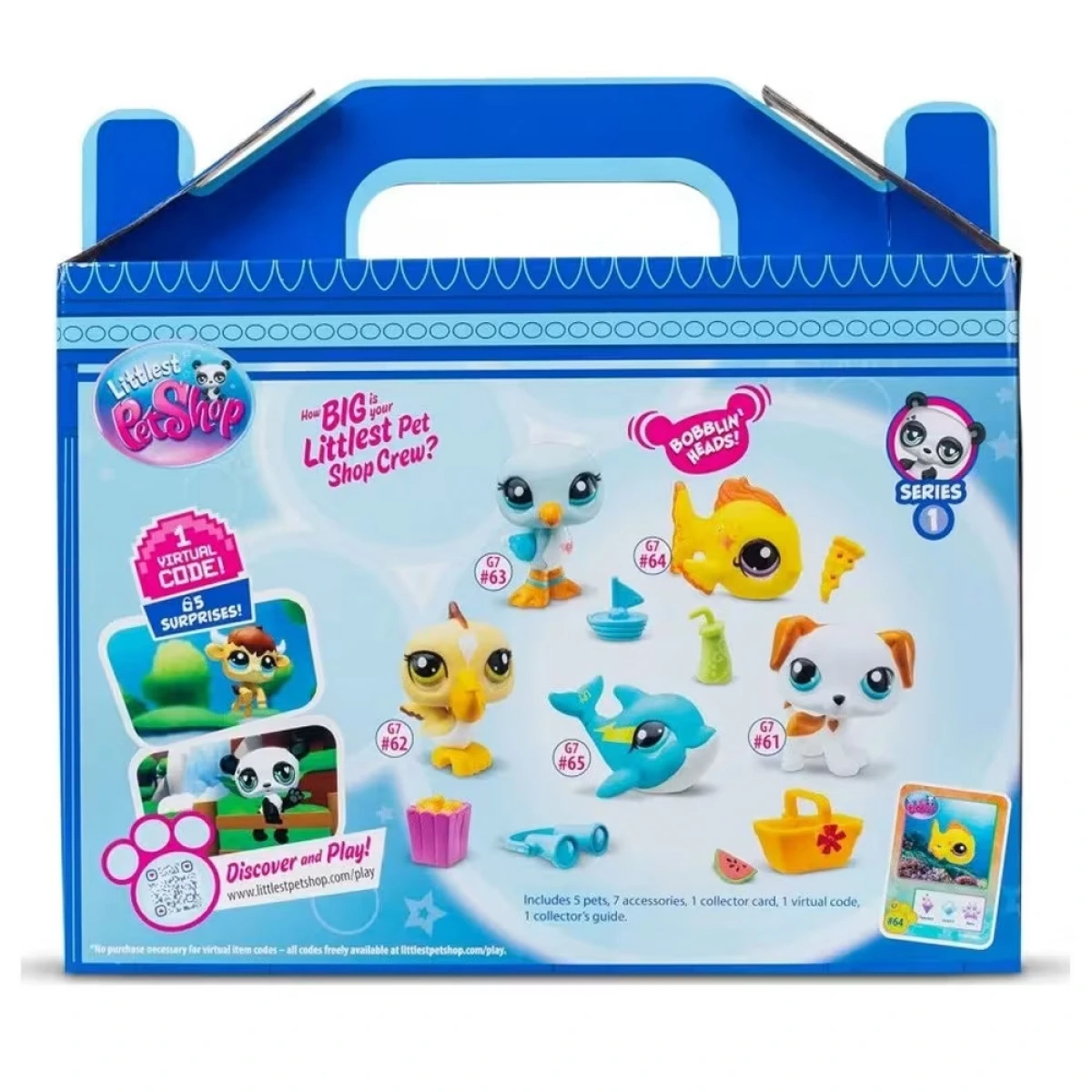 --- LITTLEST PETSHOP ΦΙΓΟΥΡΕΣ 5ΤΕΜ. ΠΑΡΑΛΙΑ BF000517