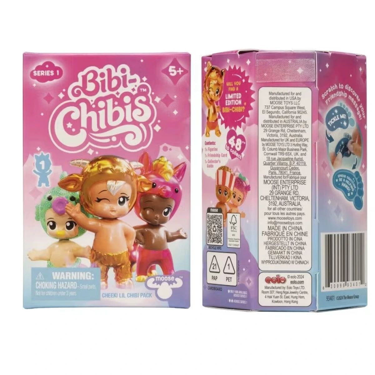 --- BIBI CHIBIS -ΜΙΝΙ ΜΩΡΑΚΙ ΚΟΥΚΛΑ ΣΕ ΚΟΥΤΑΚΙ ΕΚΠΛΗΞΗ EOL04535