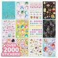 JAZWARES SQUISHMALLOWS-STICKER BOOK 2000 ΑΥΤΟΚΟΛΛΗΤΑ HG224701