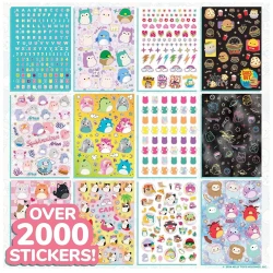 JAZWARES SQUISHMALLOWS-STICKER BOOK 2000 ΑΥΤΟΚΟΛΛΗΤΑ HG224701