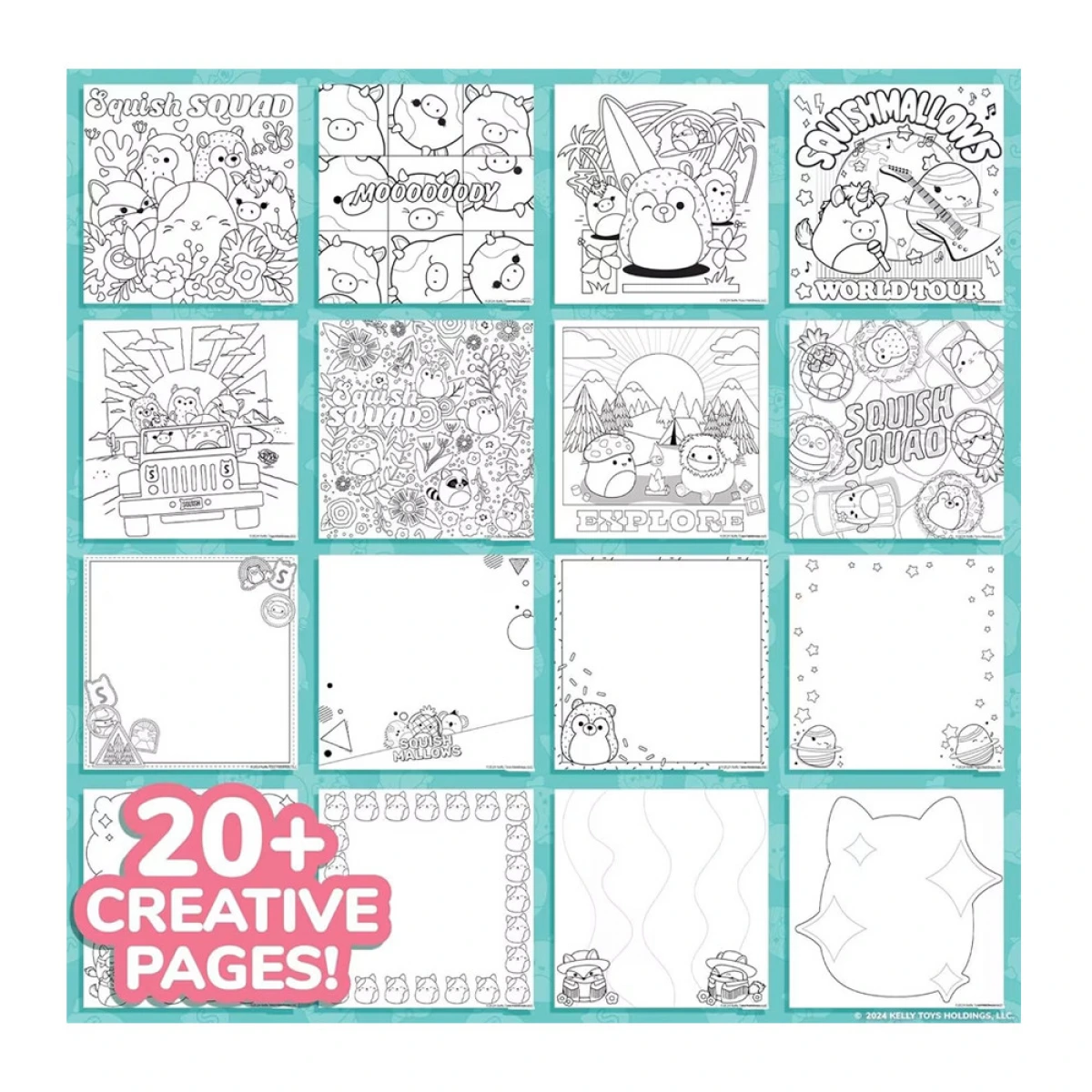 --- SQUISHMALLOWS - SKETCHBOOK ΖΩΓΡΑΦΙΚΗΣ HG224763
