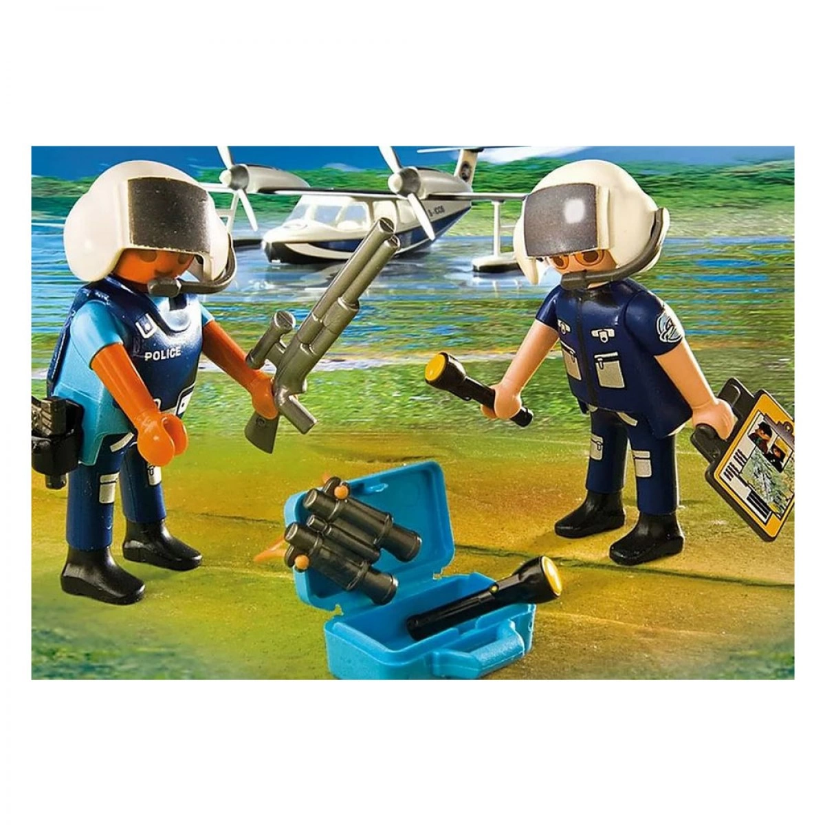 PLAYMOBIL ΑΣΤΥΝΟΜΙΚΟ ΥΔΡΟΠΛΑΝΟ 4445