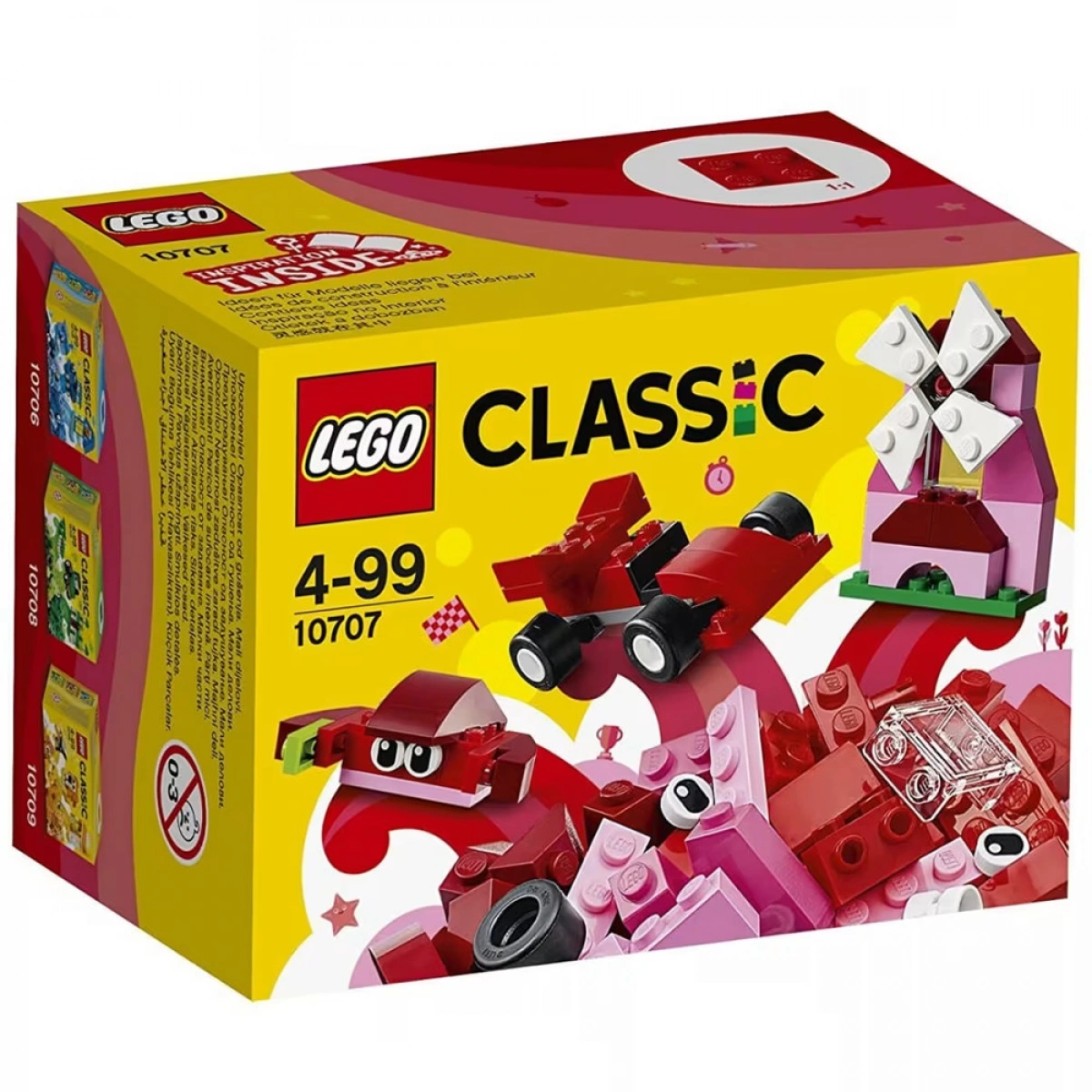 LEGO RED CREATIVE BOX 10707