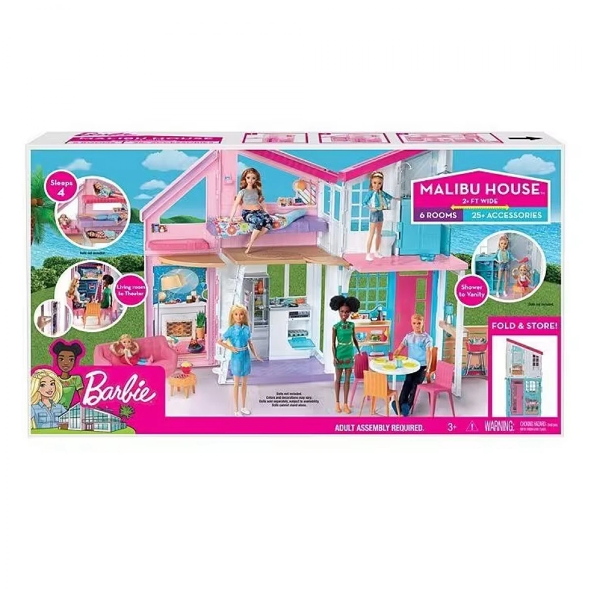 MATTEL BARBIE ΟΝΕΙΡΕΜΕΝΟ ΣΠΙΤΙ MALIBU FXG57