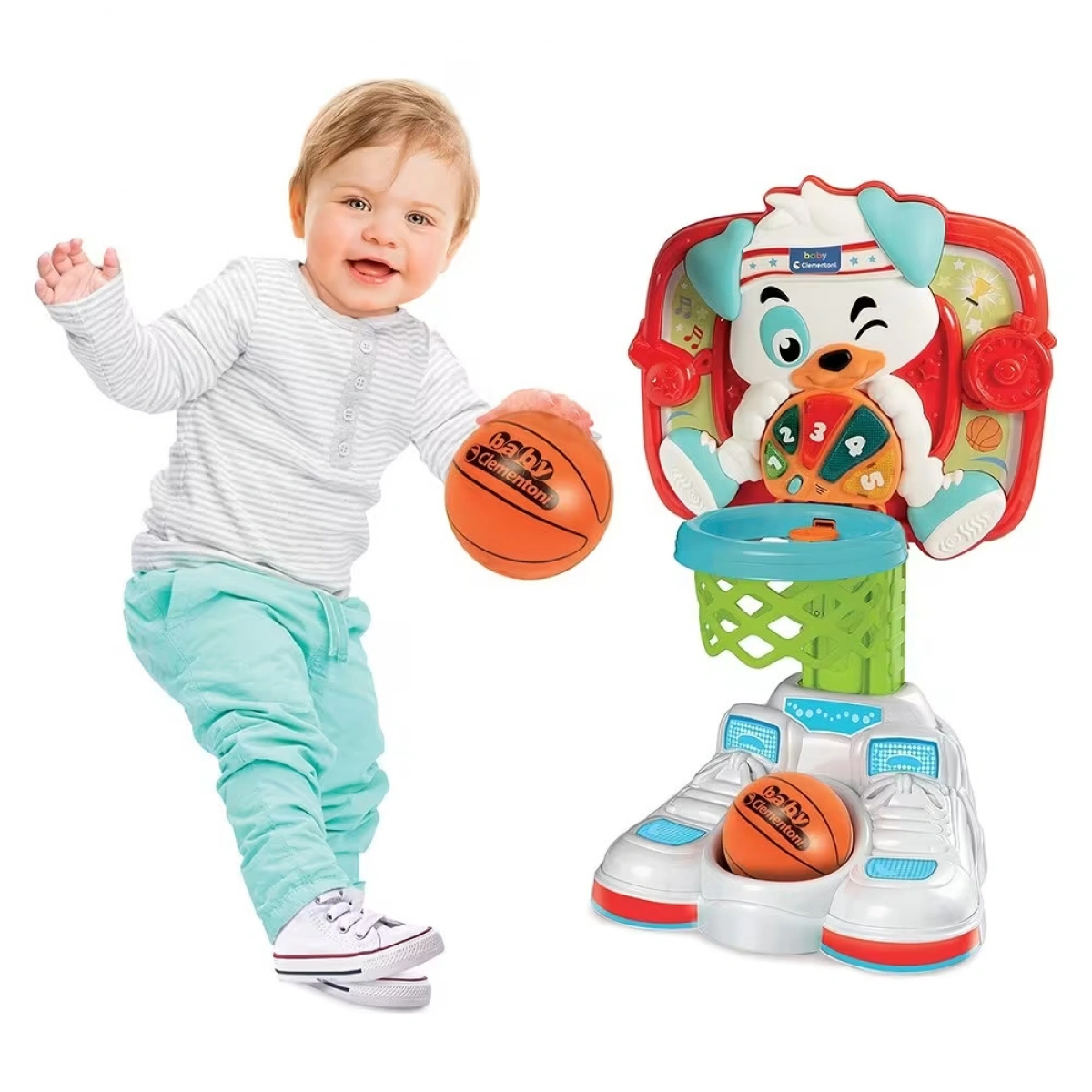 AS ΒΡΕΦΙΚΟ ΕΚΠΑΙΔΕΥΤΙΚΟ ΠΑΙΧΝΙΔΙ ΜΠΑΣΚΕΤΑΚΙΑΣ ΜΕ ΜΠΑΛΑ 63531