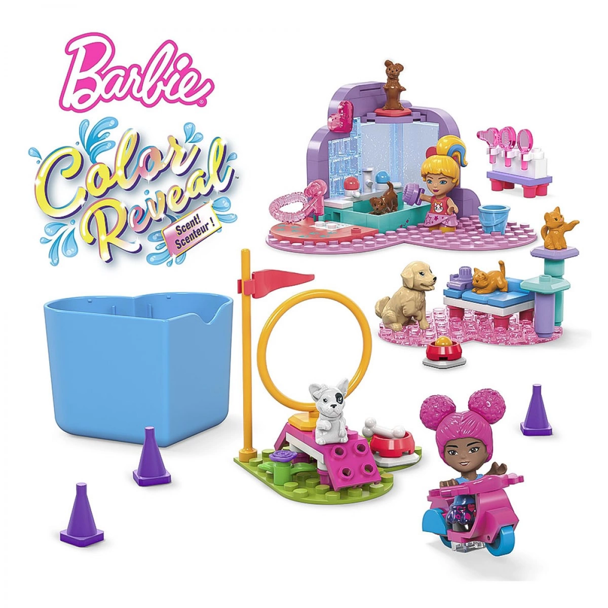 MATTEL BARBIE COLOR REVEAL ΠΑΙΧΝΙΔΙ & ΜΠΑΝΙΟ HHP89