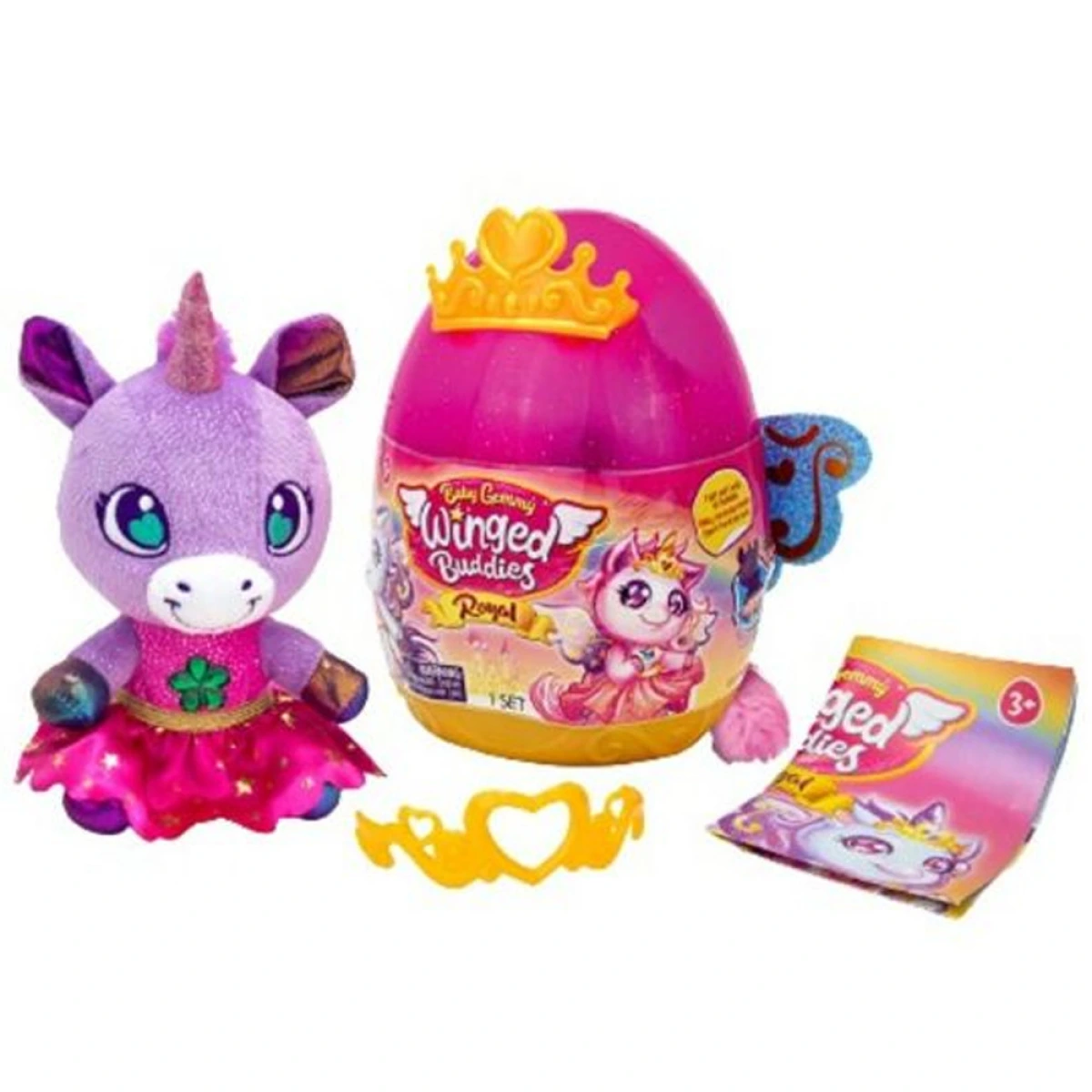 --- ΜΕΣΑΙΟ ΑΥΓΟ BABY GEMMY ROYAL WINGS SERIES 1 GD034 (6 ΣΧΕΔΙΑ)