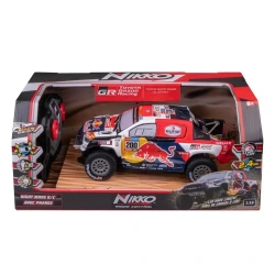 NIKKO TOYS RC DAKAR TOYOTA GAZOO WITH LIGHTS 10591