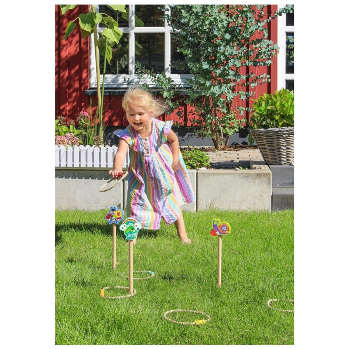 MOSES BUGS RING TOSS GAME LAWN & SAND PLUGS M16169
