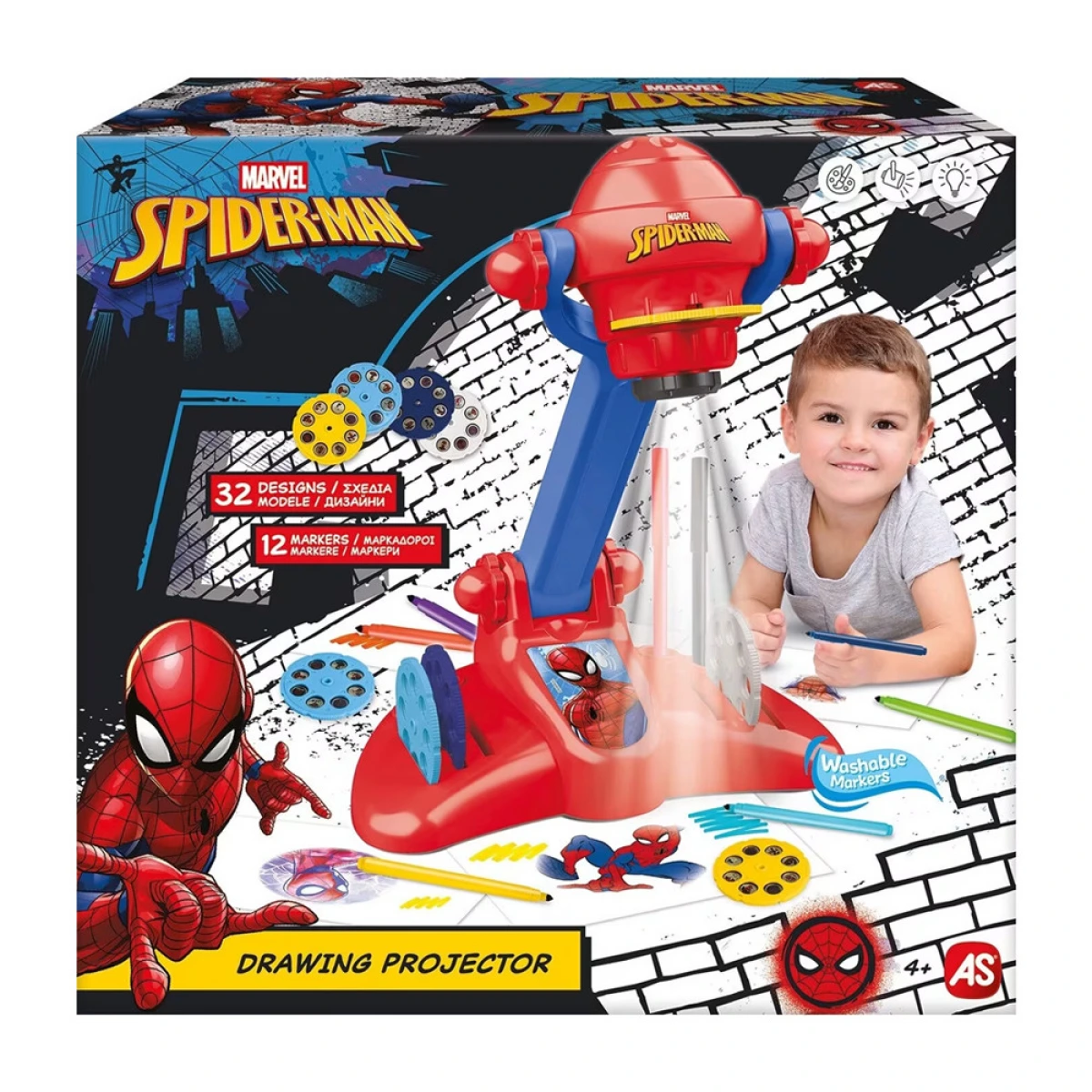 AS ΠΡΟΤΖΕΚΤΟΡΑΣ ΖΩΓΡΑΦΙΚΗΣ SPIDER-MAN 1028-54005