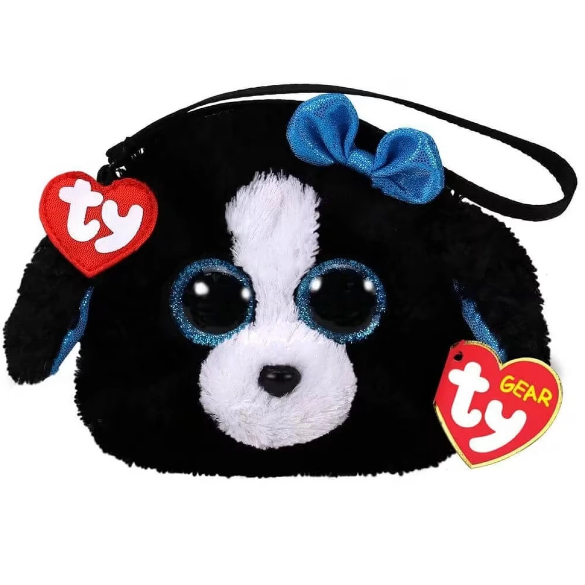 AS FLUFFY WALLET DOG BLACK 95202