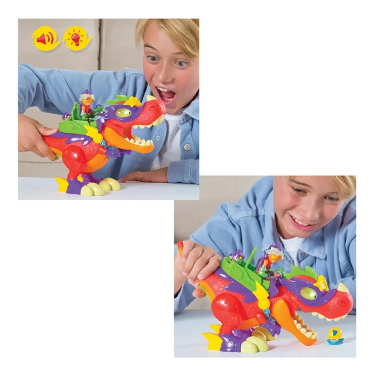 AS SUPERTHINGS ΔΕΙΝΟΣΑΥΡΟΣ ΜΕ ΦΙΓΟΥΡΑ SUPERDINO V-REX 1013-62117