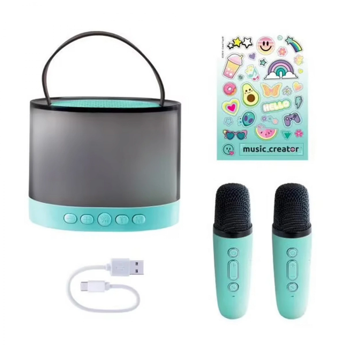 AS ΦΟΡΗΤΟ ΣΕΤ MINI KARAOKE MUSIC CREATOR 42350