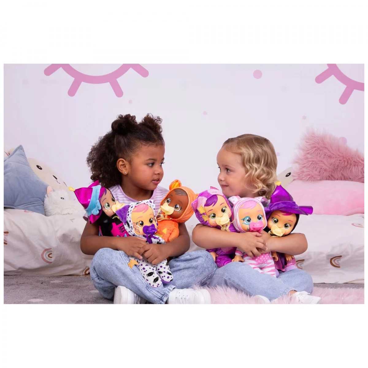 AS ΚΟΥΚΛΑ ΚΛΑΨΟΥΛΙΝΙΑ TINY CUDDLES HALLOWEEN (3 ΣΧΕΔΙΑ) 4104-91160