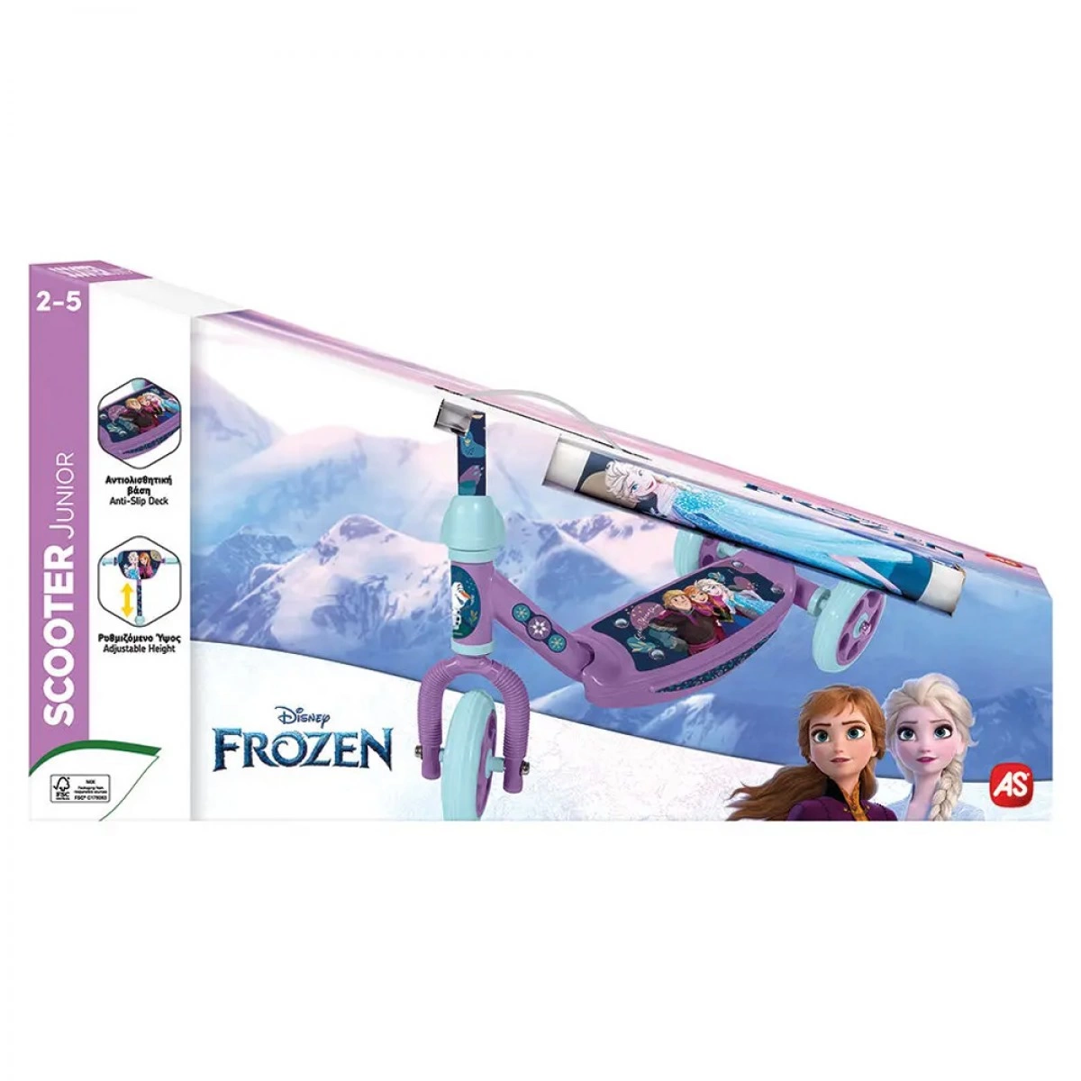 AS SCOOTER FROZEN ΜΕ ΛΑΜΠΑΔΑ 5004-50261/5004-50240