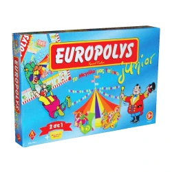 ARGY TOYS ΕΠΙΤΡΑΠΕΖΙΟ ΕΥΡΩΠΟΛΗ JUNIOR 2 ΣΕ 1 "ΤΟ ΜΕΓΑΛΟ ΜΑΣ ΤΣΙΡΚΟ" 0102-1