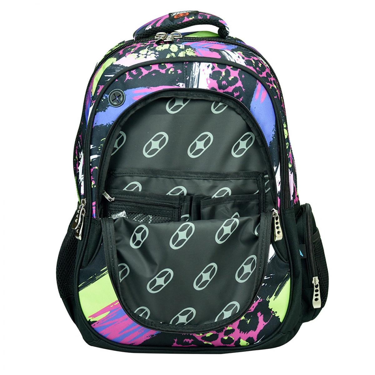 BACK ME UP ΣΑΚΙΔΙΟ NO FEAR ΟΒΑΛ FLUO PRINTS 348 31031