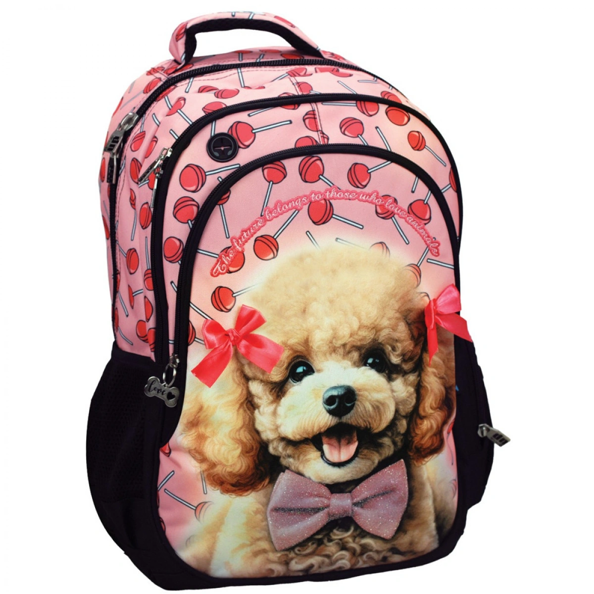 BACK ME UP BMU ΣΑΚΙΔΙΟ ΟΒΑΛ LOVE POODLE 21031