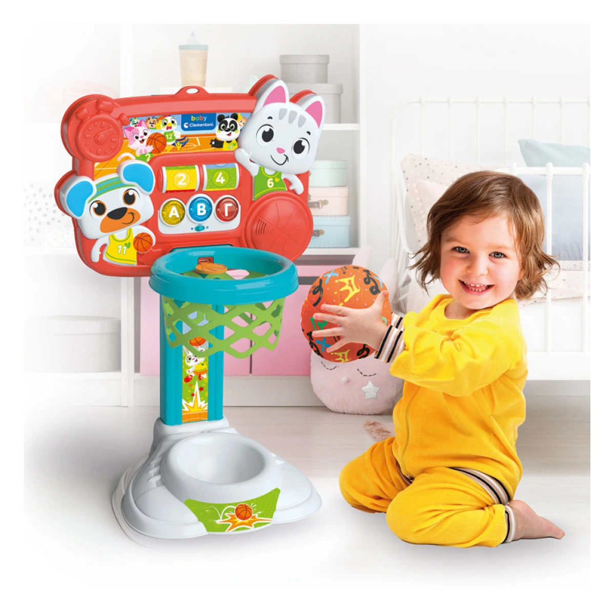 BABY CLEMENTONI ΒΡΕΦΙΚΟ ΠΑΙΧΝΙΔΙ ΜΠΑΣΚΕΤΑΚΙΑΣ 1000-63441