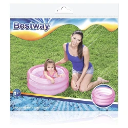 BESTWAY ΠΙΣΙΝΑ ΦΟΥΣΚΩΤΗ ΜΠΕΜΠΕ 2 ΧΡΩΜΑΤΑ 70Χ30CM 51033