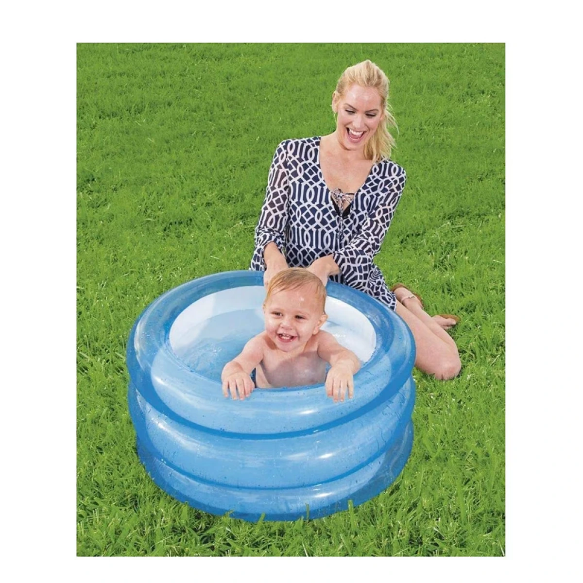 BESTWAY ΠΙΣΙΝΑ ΦΟΥΣΚΩΤΗ ΜΠΕΜΠΕ 2 ΧΡΩΜΑΤΑ 70Χ30CM 51033