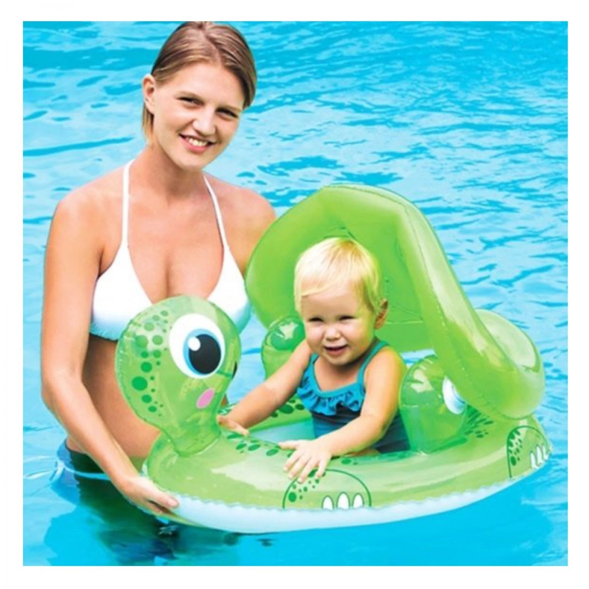 BESTWAY FLOATING TURTLE BABY CARE SEAT 34094 (74X66 CM)