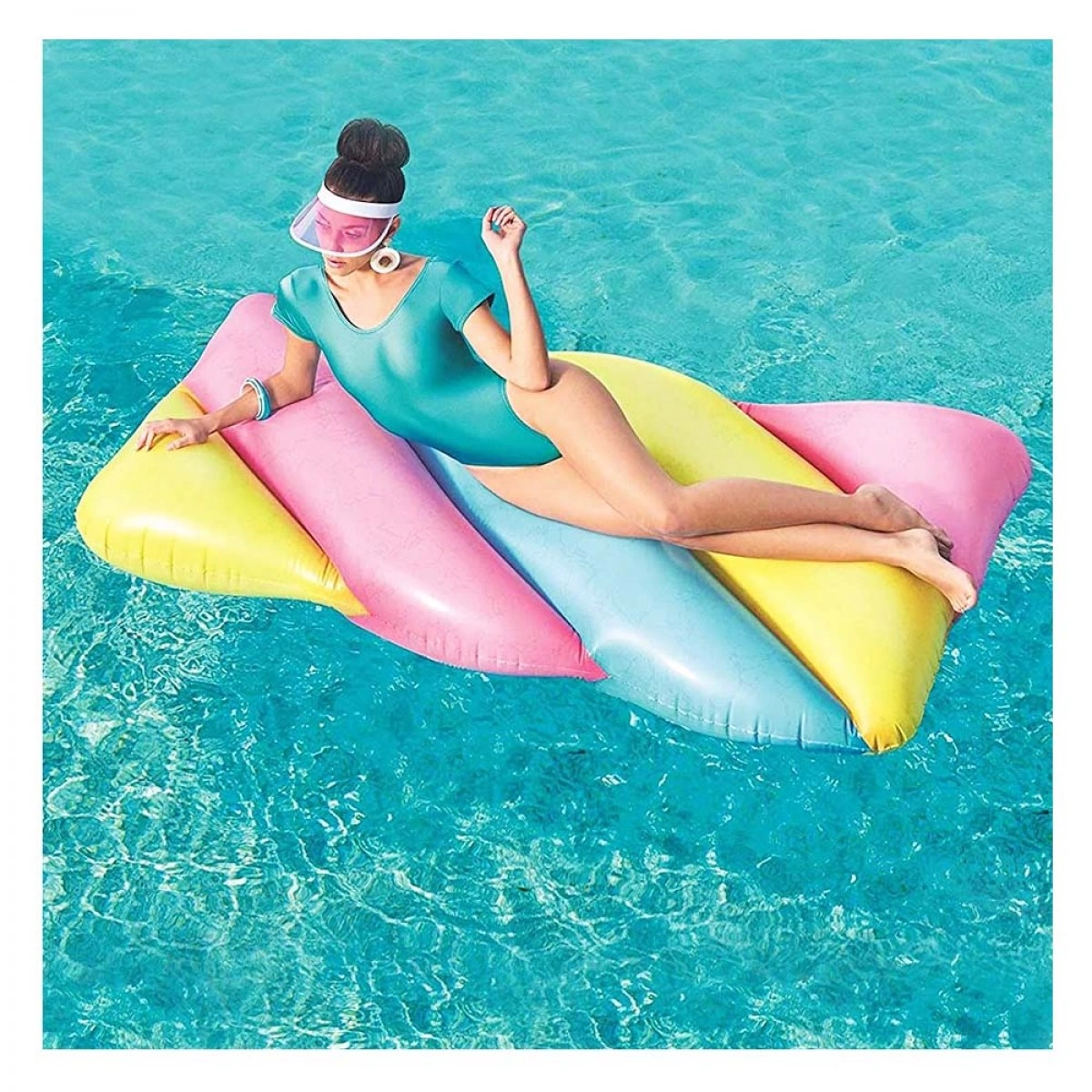 BESTWAY INFLATABLE MATTRESS CANDY LOUNGE 43187 (190X105 CM)