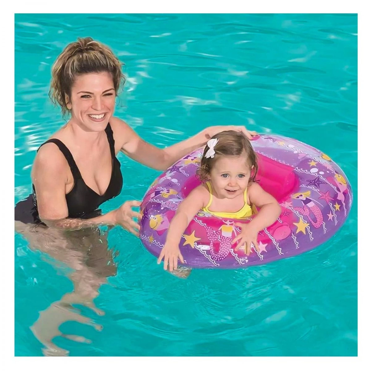 BESTWAY ΦΟΥΣΚΩΤΟ ΚΑΘΙΣΜΑΤΑΚΙ ΜΕ ΜΑΞΙΛΑΡΑΚΙ 34107 76 X 65 CM