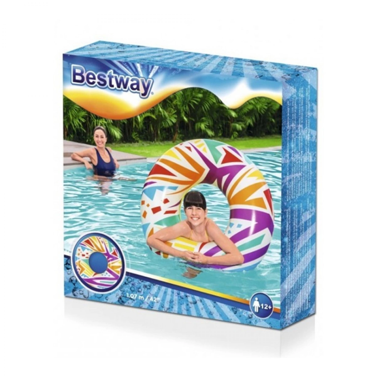 BESTWAY ΡΟΔΑ ΦΟΥΣΚΩΤΗ ΓΕΩΜΕΤΡΙΚΑ ΣΧΗΜΑΤΑ (107 ΕΚΑΤΟΣΤΑ) 36228