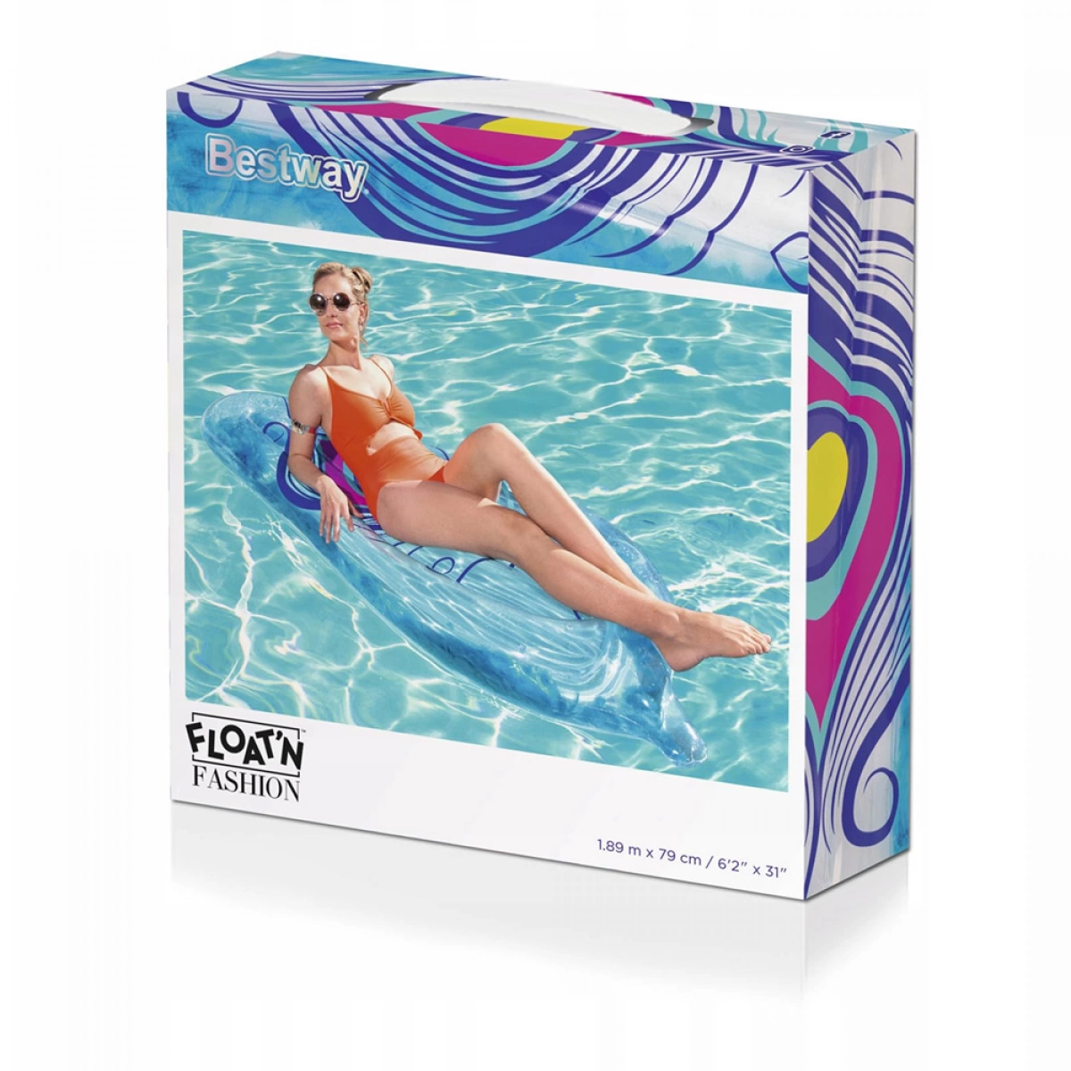 BESTWAY ΣΤΡΩΜΑ BERRY PINK SPLASH (198X107 ΕΚΑΤΟΣΤΑ) 58777