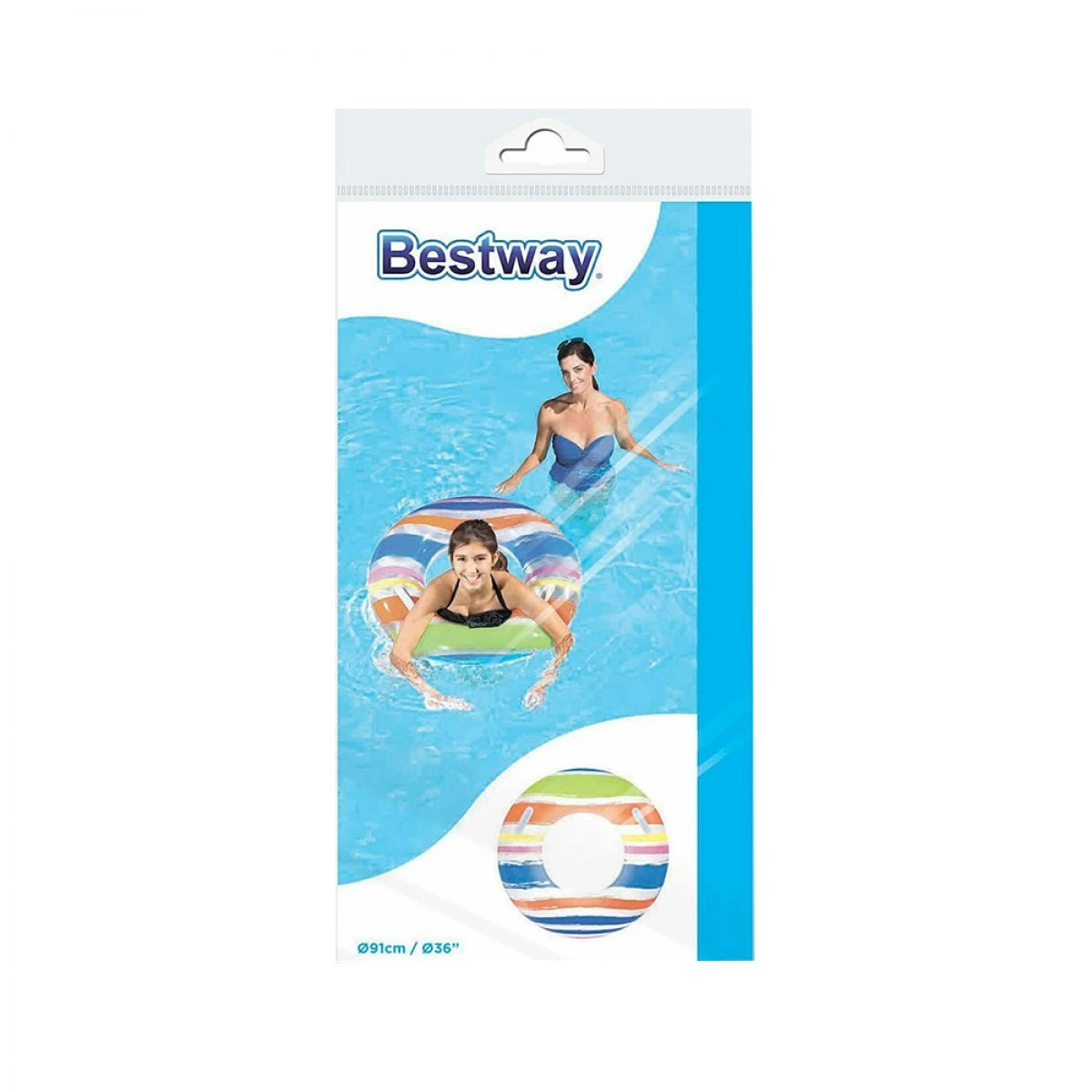 BESTWAY INFLATABLE WITH BW36010 LINES (91CM.)