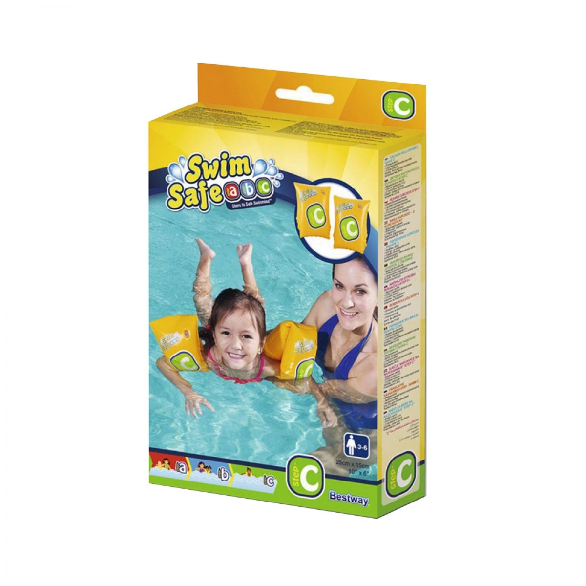 BESTWAY ΜΠΡΑΤΣΑΚΙΑ SWIM SAFE 03.L-32033 (25X15 CM)