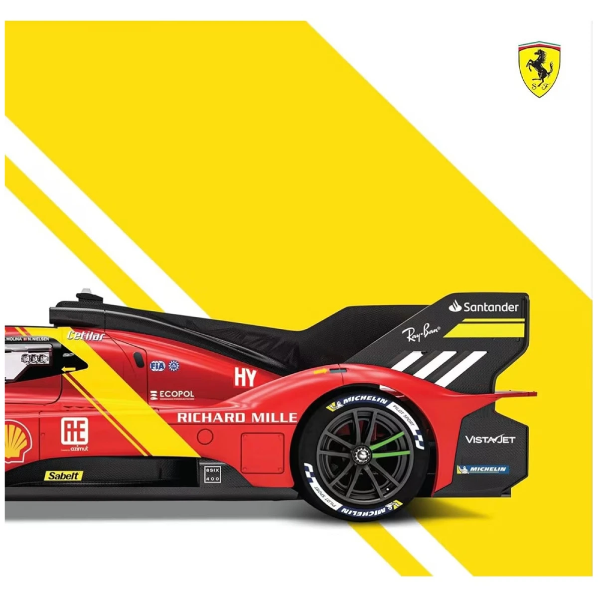BURAGO 1:18 FERRARI RACING 499P 51 (LEMANS) 16301