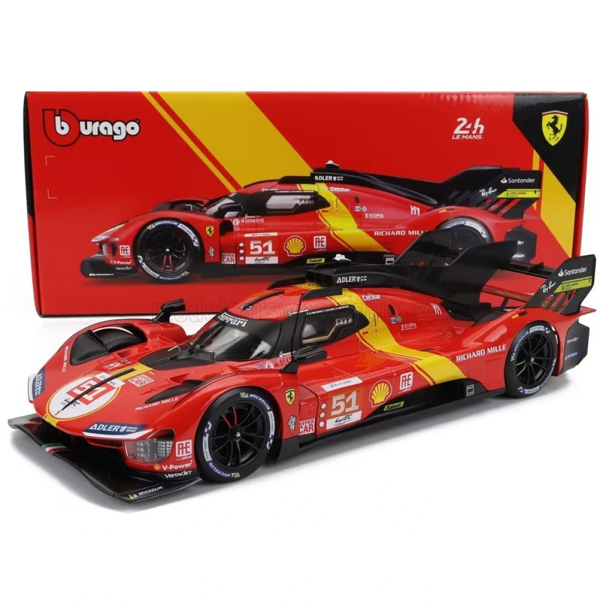 BURAGO 1:18 FERRARI RACING 499P 51 (LEMANS) 16301