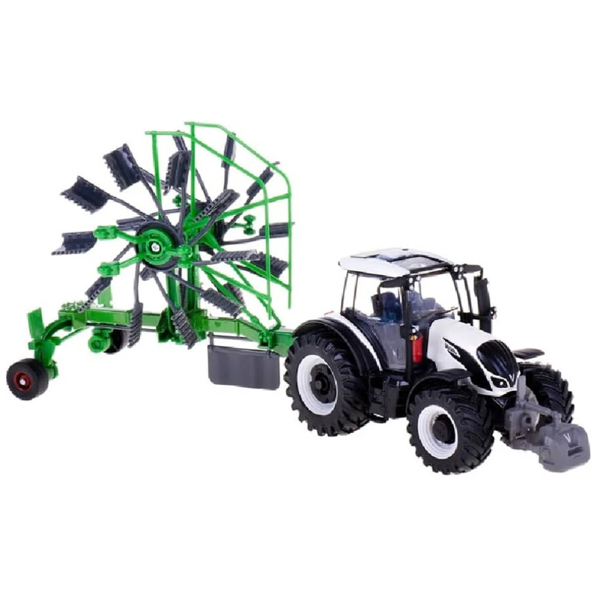 BURAGO ΜΕΤΑΛΛΙΚΟ ΤΡΑΚΤΕΡ ΜΕ ΚΑΡΟΤΣΑ FARM TRACTOR VALTRA 31673