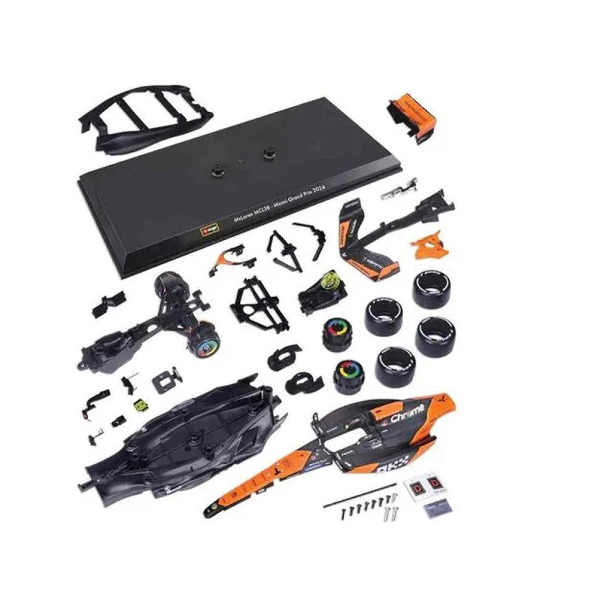 BURAGO 1:24 F1 KIT MCLAREN TEAM MCL38 18/28504