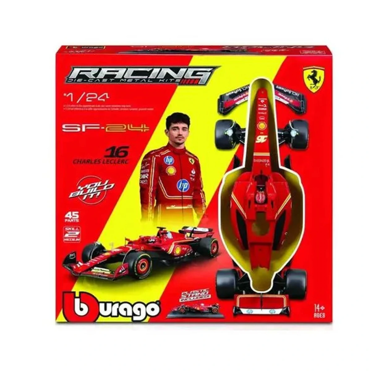 BURAGO 1:24 F1 KIT FERRARI SF-24 18/26856