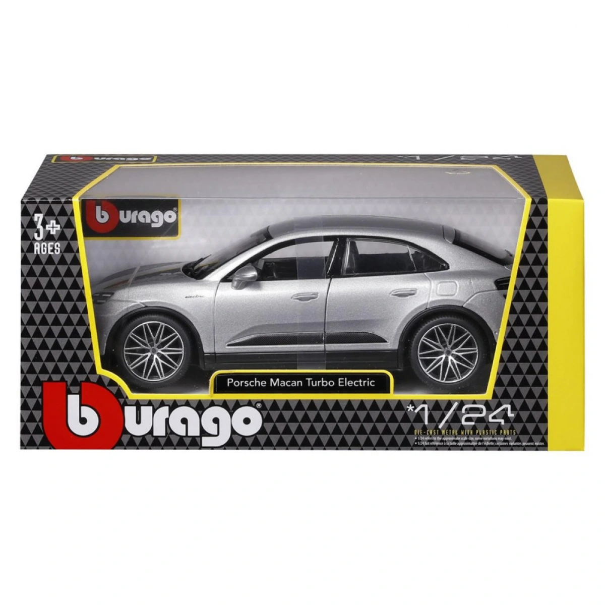 BURAGO 1:24 PORSCHE MACAN TURBO ELECTRI 18/21114