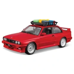 BURAGO 1:24 BMWM3 (1988) WITH RACK BAS 23014