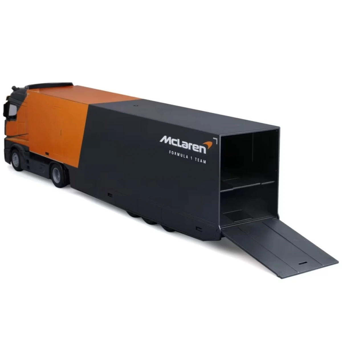 BURAGO 1:43 RACING HAULER MC LAREN 38401