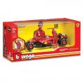 BURAGO 1:24 FERRARI F1 SF-24 WITH DRIVER 18-26823