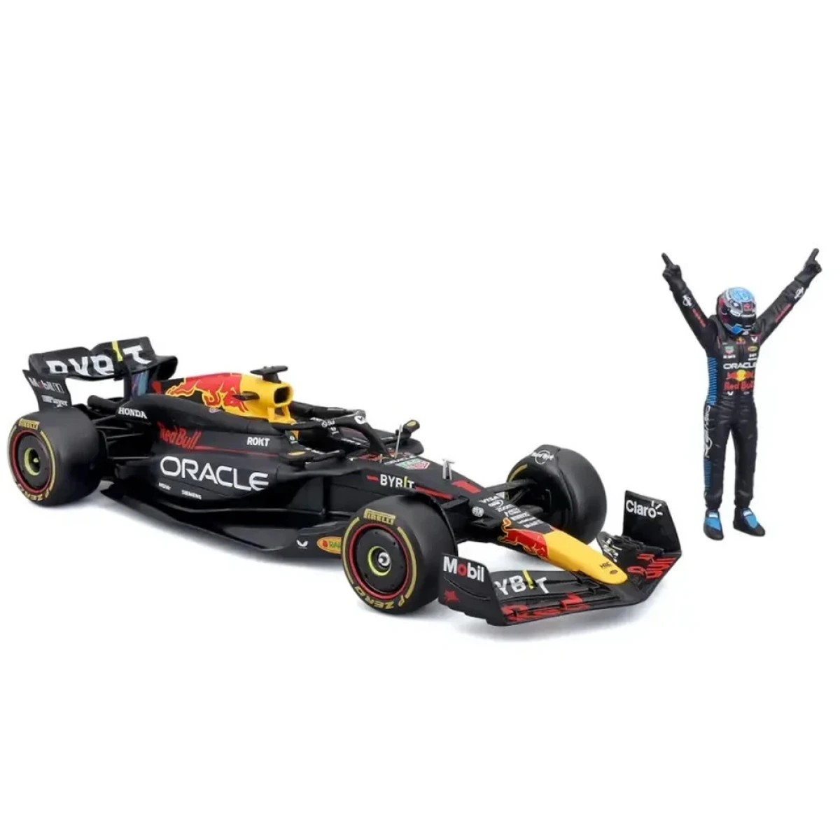 BURAGO 1:24 F1 ORACLE RED BULL RB20 WITH DRIVER 18-28060