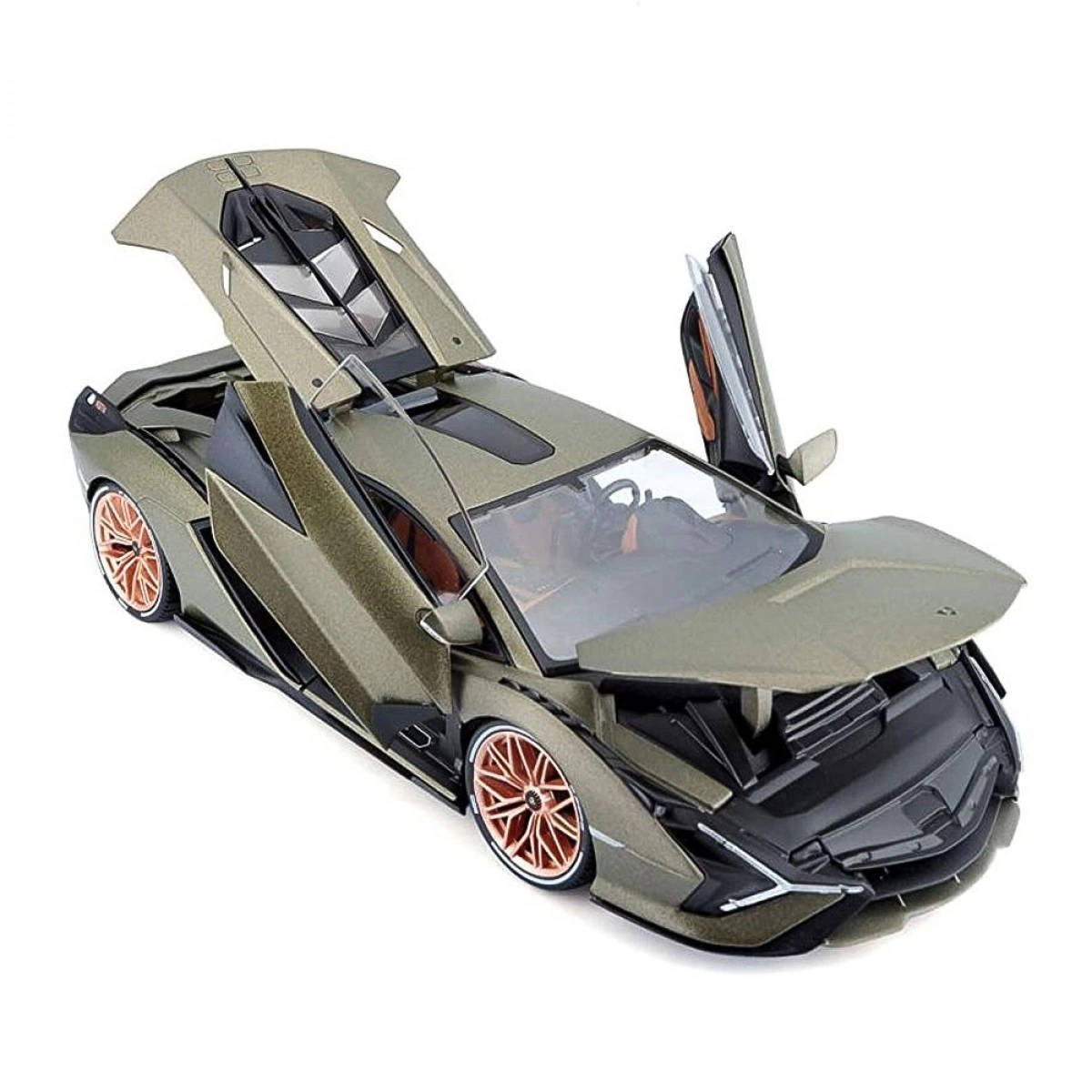 BURAGO 1/18 LAMBORGHINI SIAN FKP 37 GREEN 18/11046