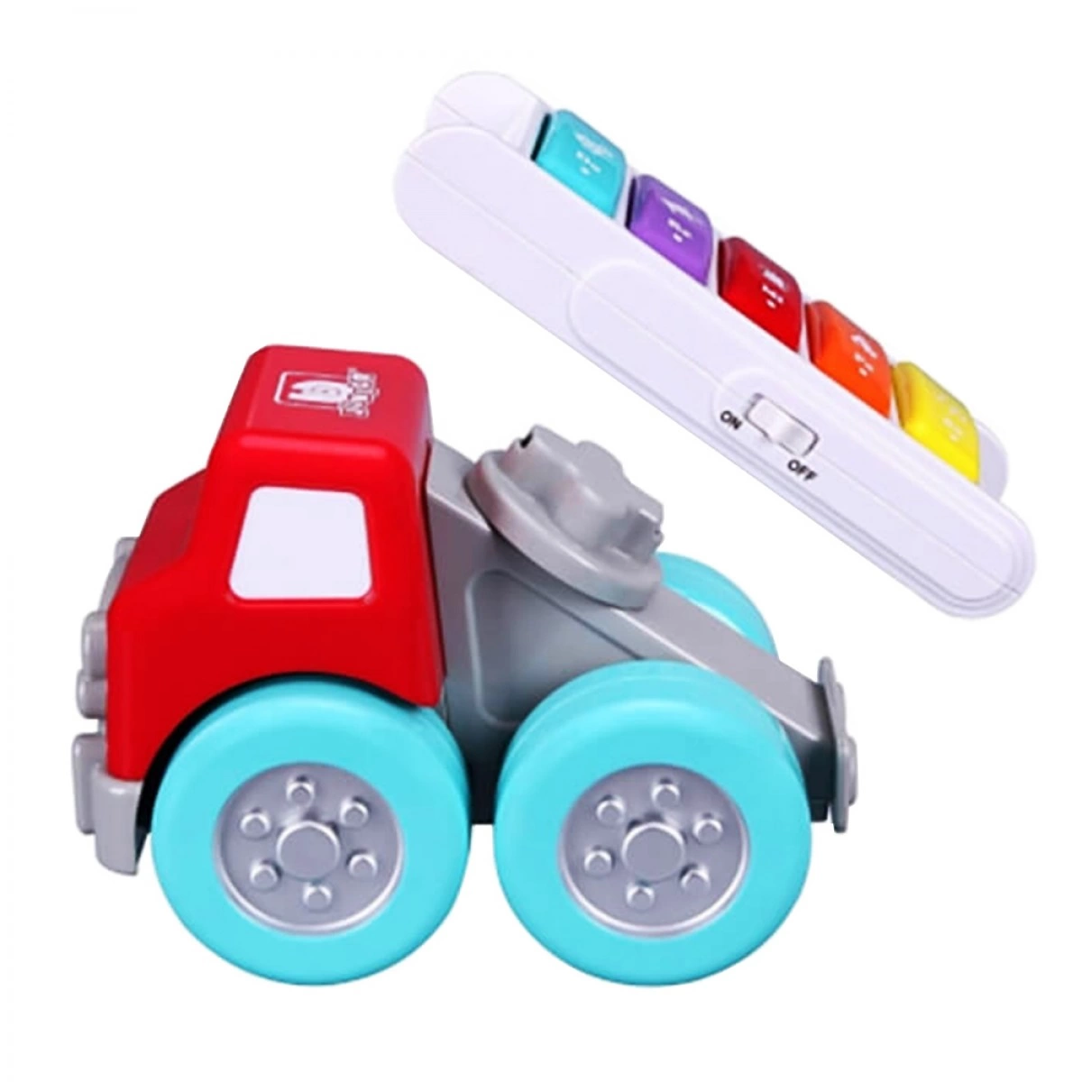 BURAGO DRIVE 'N ROCK TOW TRUCK WITH PIANO 89033
