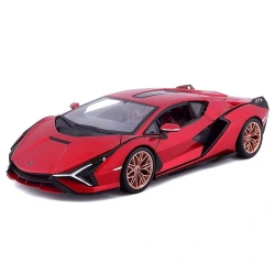 BURAGO 1/24 LAMBORGHINI SIAN FKP37 RED 18-21099