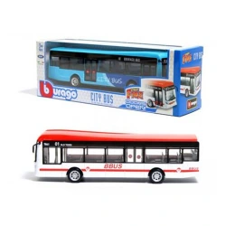 BURAGO 1/43 LONG CITY BUS 18-32102
